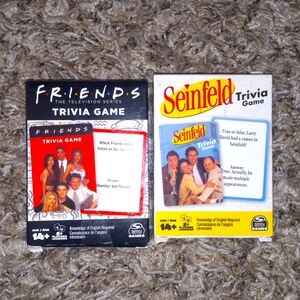 Friends And Seinfeld Trivia Card Game